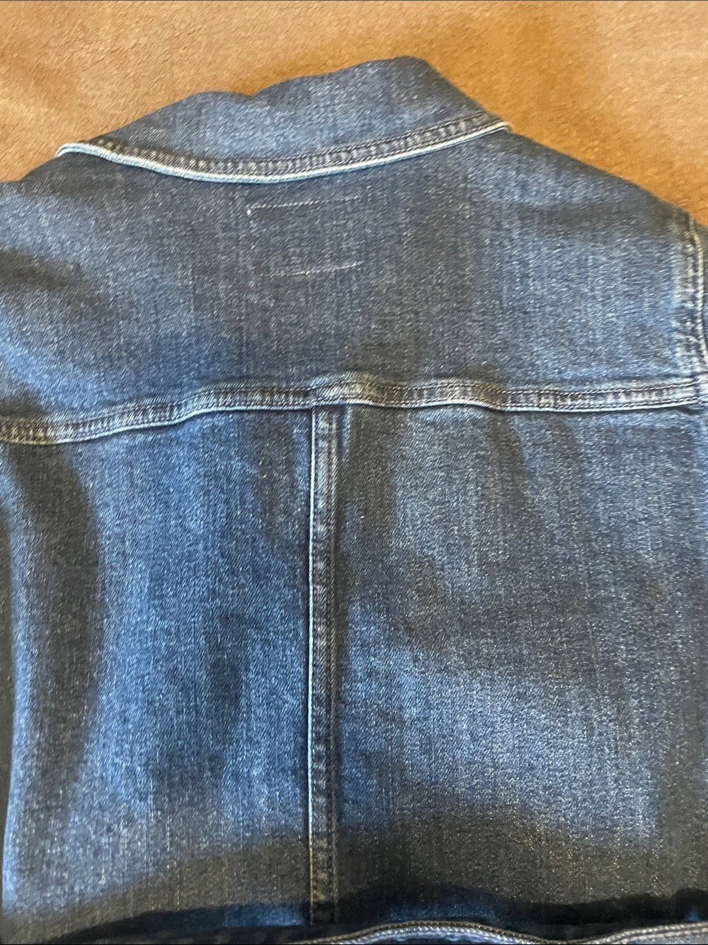 Old Navy Blue Denim Jacket with Waist Tie - Picture 5 of 5